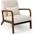 Accento naturale poltrone in legno beige