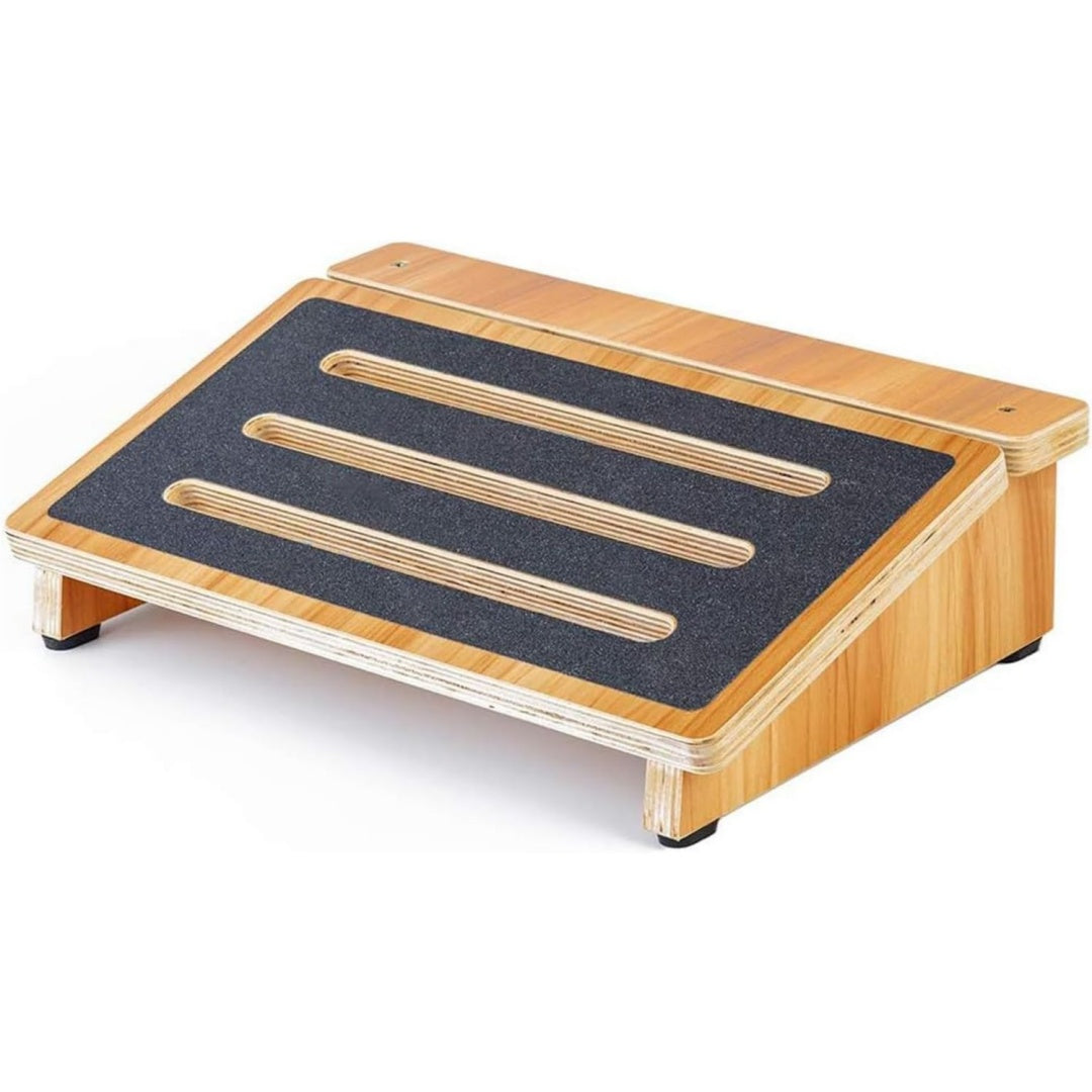 Finitura armoniosa poggiapiedi in legno antiscivolo