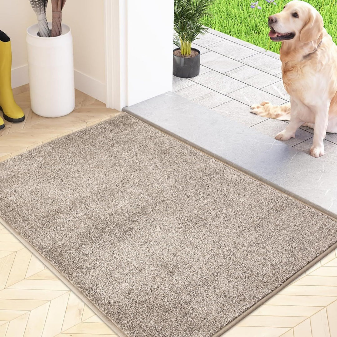 Soluzione funzionale zerbini antiscivolo beige