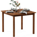 Accento naturale tavoli standard in legno rosso