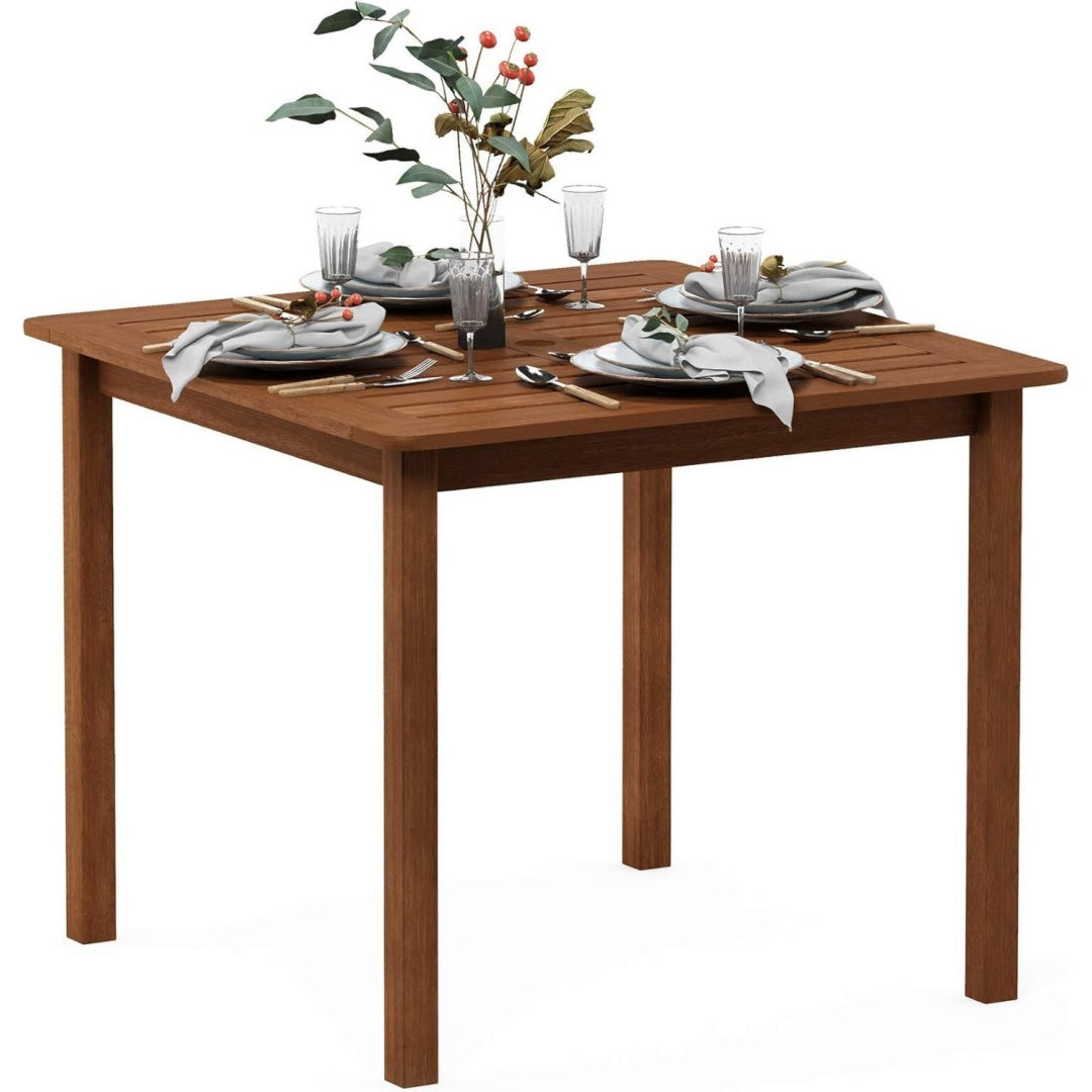 Accento naturale tavoli standard in legno rosso