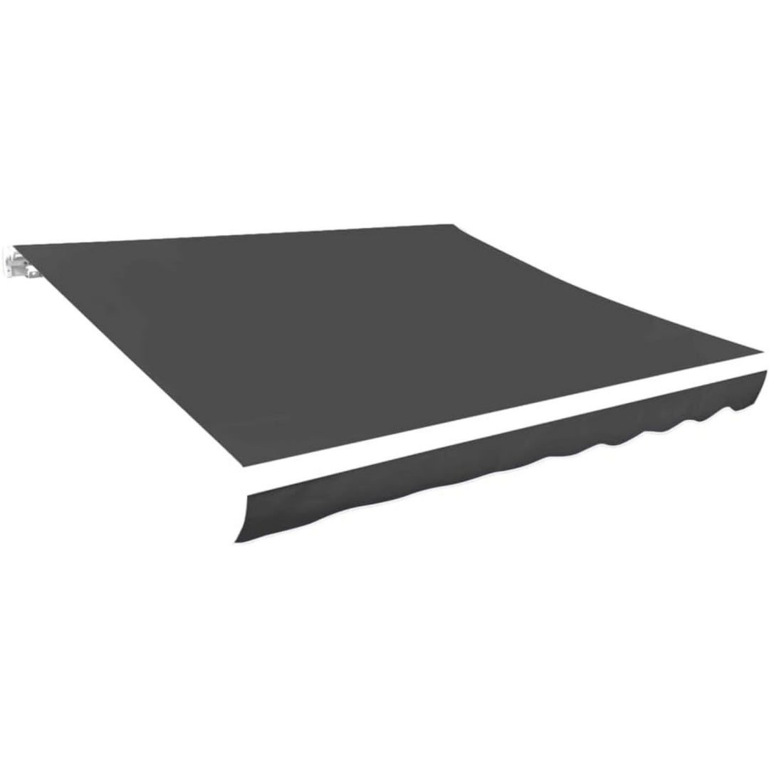 Eleganza pratica coperture per tende da sole antracite