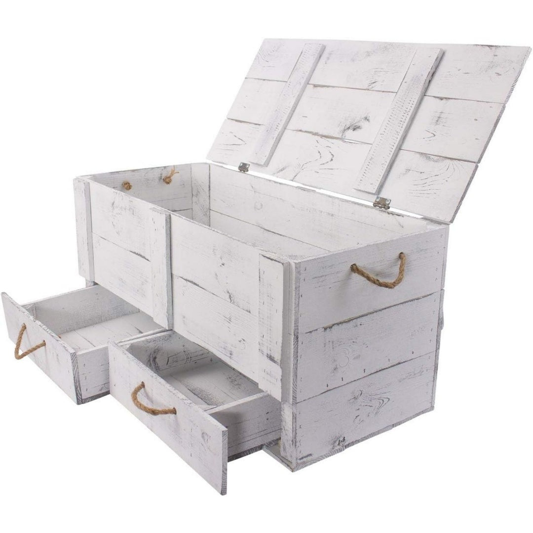 Forma equilibrata cassapanche in legno trasparente