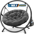 Design versatile sedie sospese antiscivolo antracite
