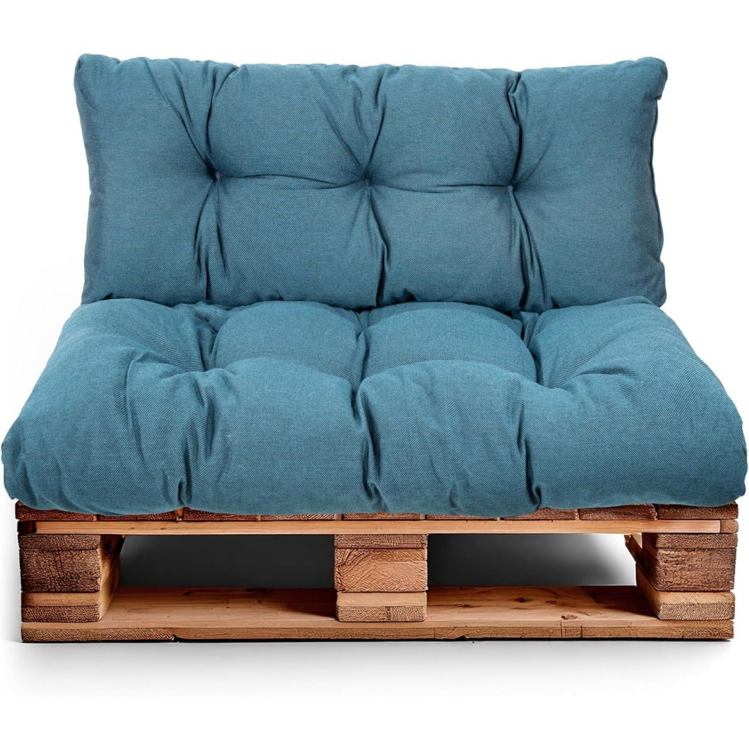 Design versatile cuscini per divanetti blu