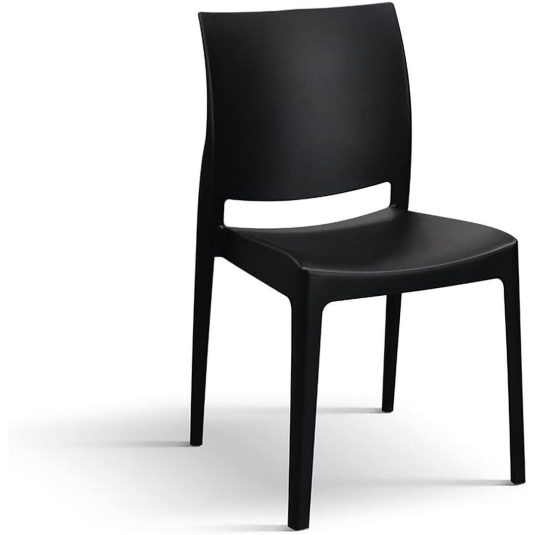 Arredo contemporaneo sedie nero