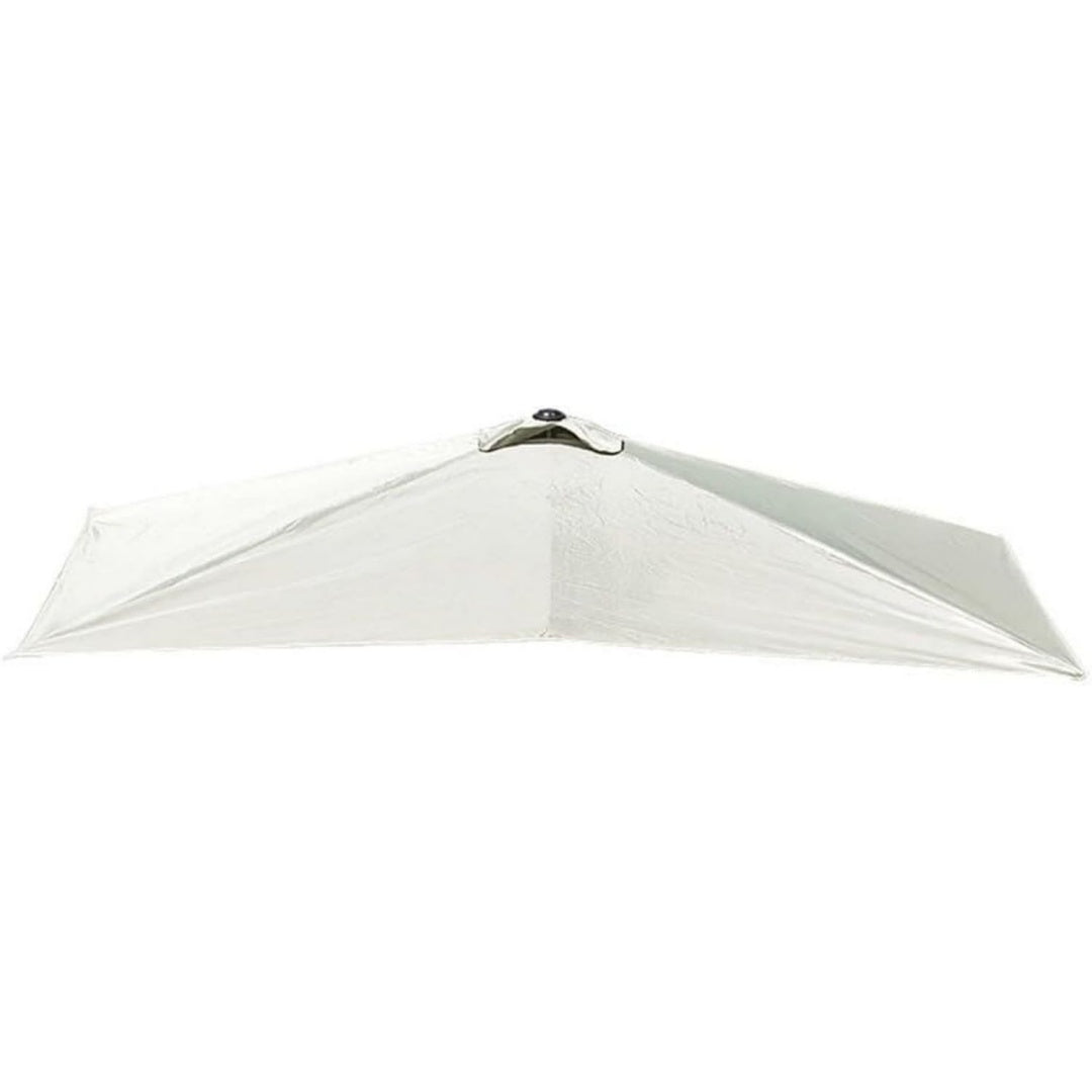 Design versatile coperture per ombrelloni in tessuto bianco