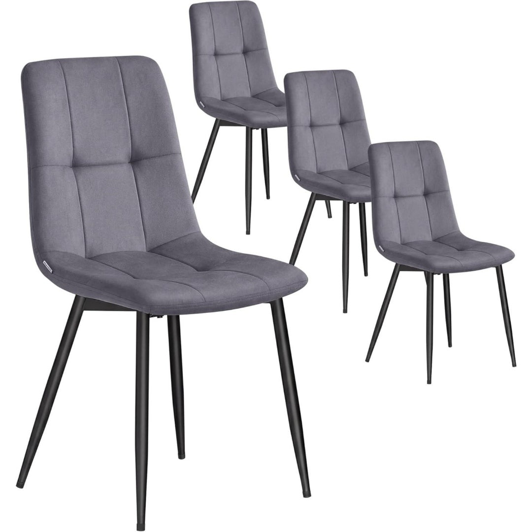 Profilo moderno sedie grigio