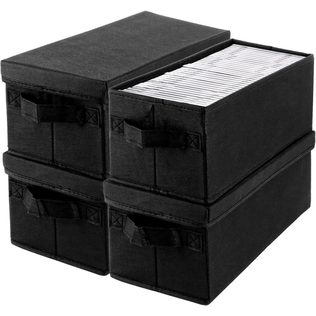 Accento naturale porta dvd modulari salvaspazio trasparente