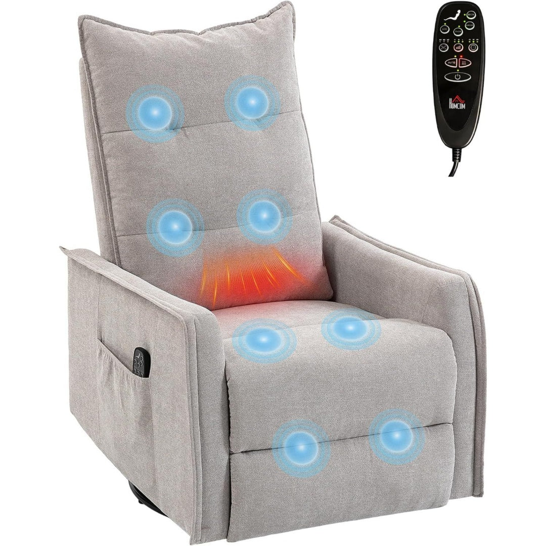Eleganza pratica poltrone relax et chaise longue grigio