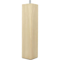 Finitura armoniosa pediere in legno trasparente