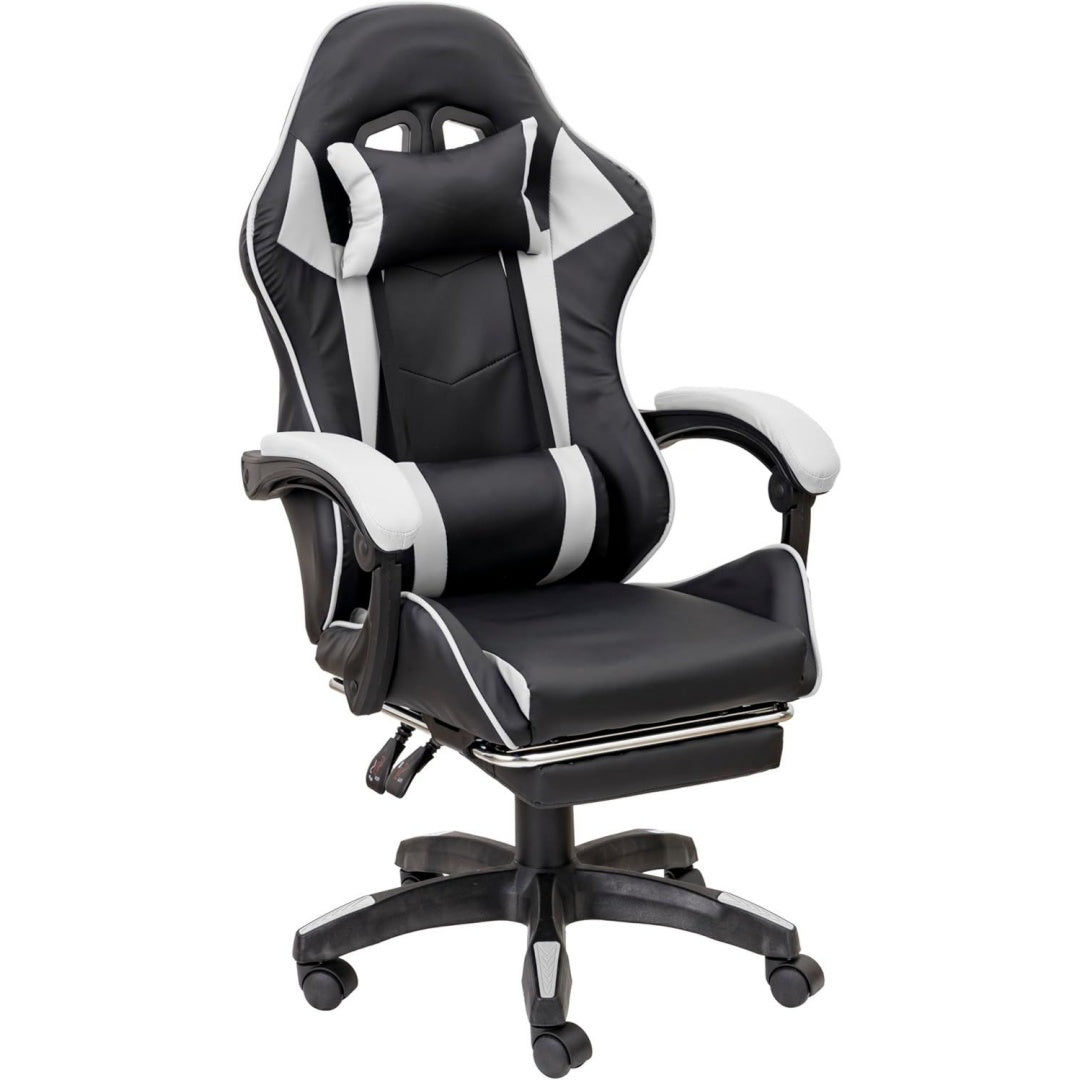 Eleganza pratica sedie gaming regolabile bianco