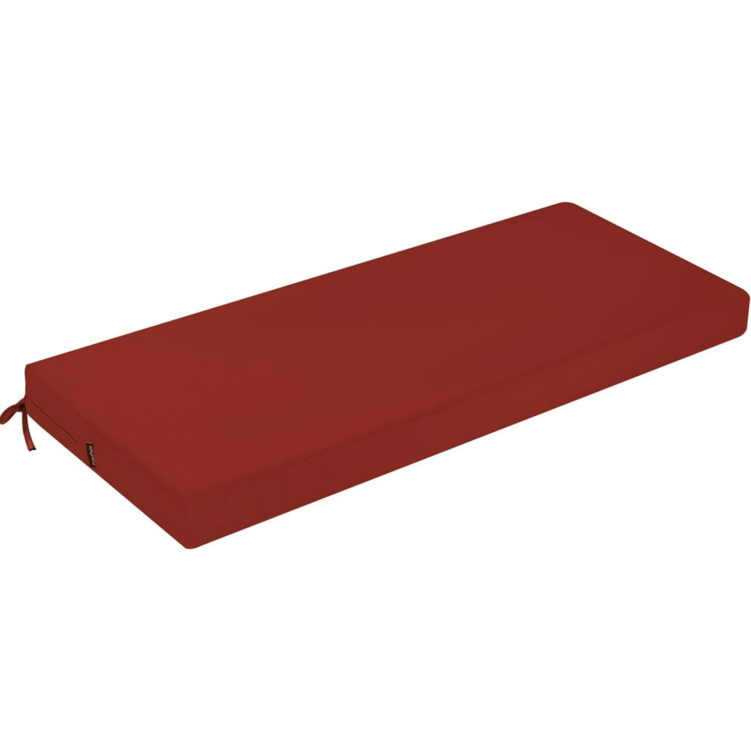 Stile raffinato cuscini per panche in tessuto rosso