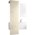 Finitura armoniosa set arredo ingresso beige