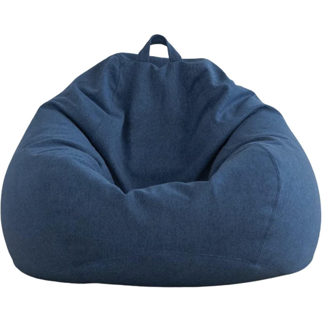 Accento naturale poltrone sacco blu